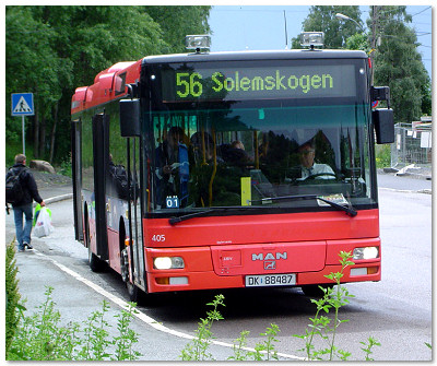 56-bussen (Foto: Jens Erik Bjønness)