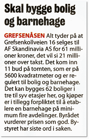 Presseklipp fra Aftenposten 07.06.2007