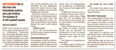 Presseklipp fra Aftenposten 14.06.2007