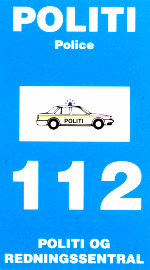 Politi: 112
